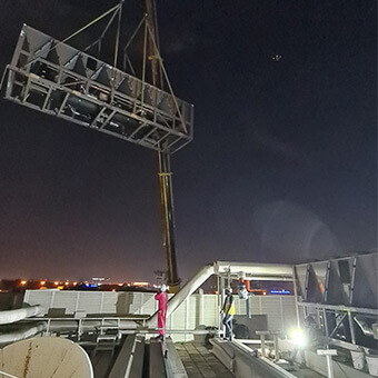 small crane